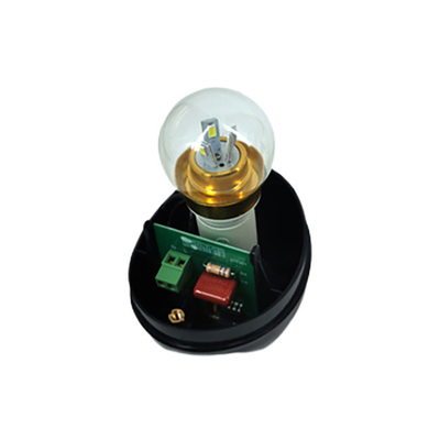 24V 220V 110V Automatyczna lampa ostrzegawcza bramy elektrycznej LED żółta 23W żarówka